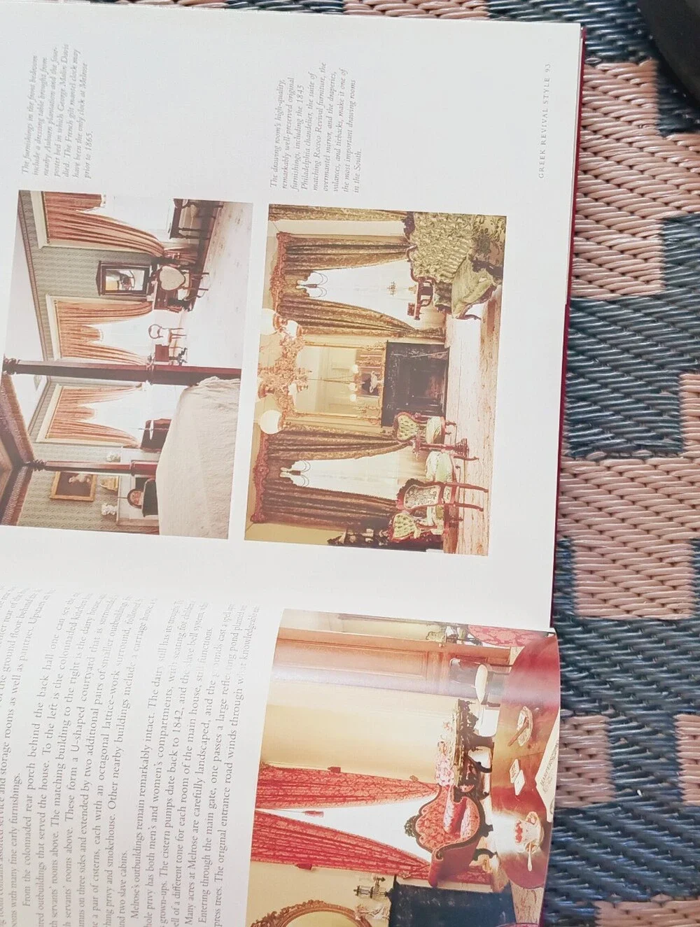Great American Houses Hardcover Book - Pale Blue Cover